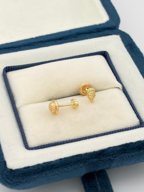 Topos Ala Oro amarillo 18k 0,78 Gr / 3 mm