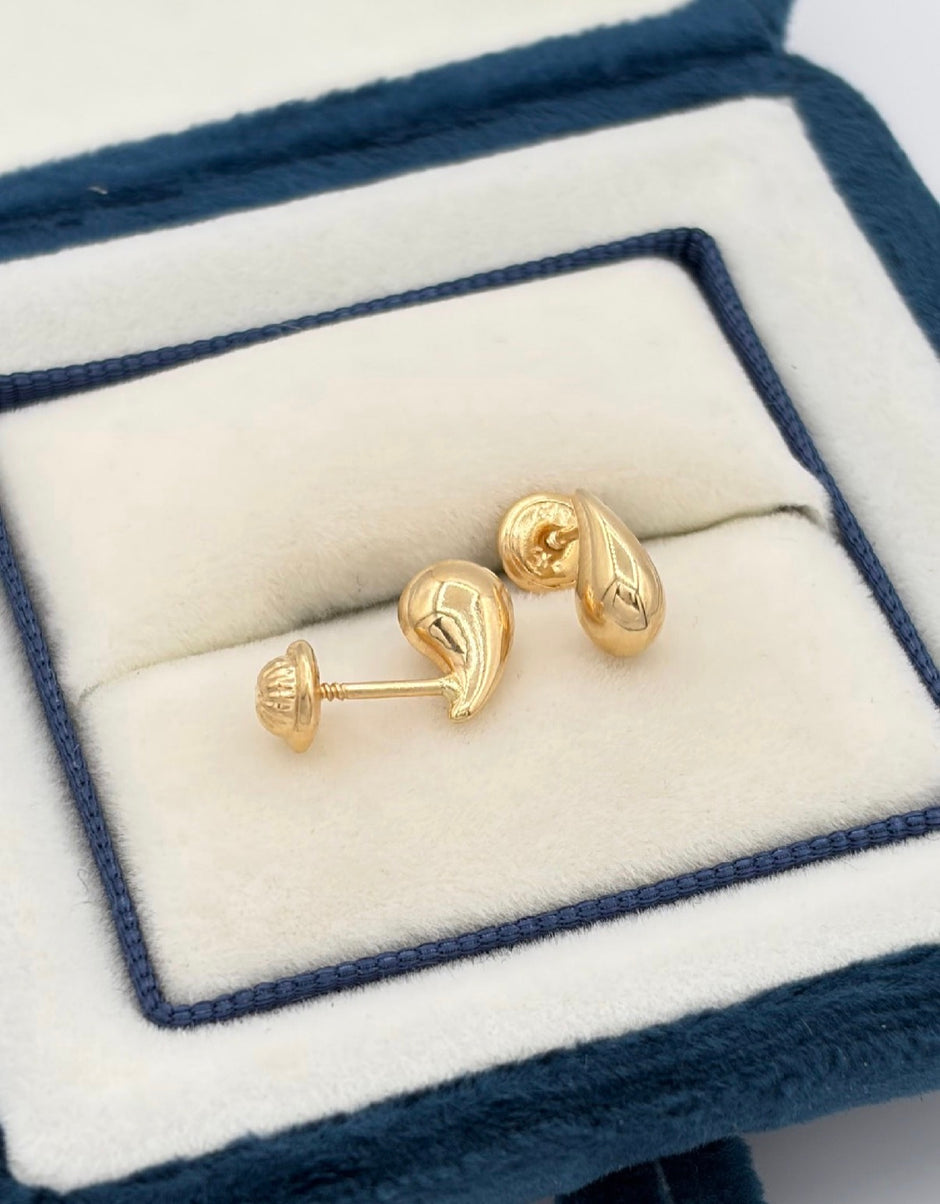 Topos gota Oro amarillo 18k 0,81 Gr / 5 mm
