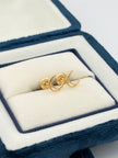 Topos luna hueca Oro amarillo 18k 0,70 Gr / 6 mm