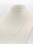Cadena It espejo Oro amarillo 18k 1,68 Gr / 1 mm / 50 Cm