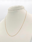 Cadena It Plana Oro amarillo 18k +1 / 2,76 Gr / 2,0 mm / 45 Cm