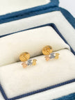 Topos trinidad Tres oros 18k 0,72 Gr / 6 mm