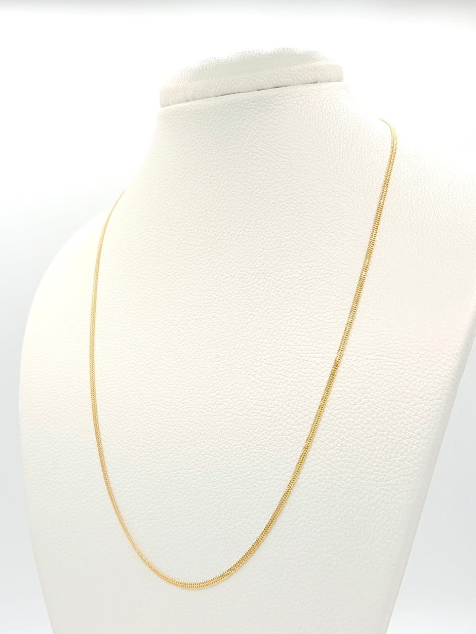 Cadena It Mini sedusa Oro amarillo 18k +1 / 2,89 Gr / 2,0 mm / 60 Cm
