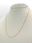 Cadena It mini infinito Oro amarillo 18k 1,77 Gr / 1 mm / 50 Cm