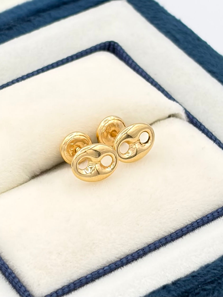 Topos eslabon gc Oro amarillo 18k 0,90 Gr / 7 mm