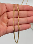 Cadena It cubana Oro amarillo 18k 3,10 Gr / 3 mm / 60 Cm
