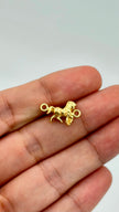 Herraje caballo aro Oro amarillo 18k 0,54 Gr / 1,5 Cm