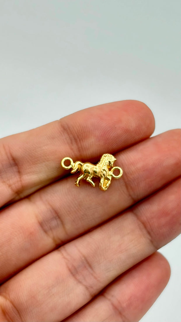 Herraje caballo aro Oro amarillo 18k 0,54 Gr / 1,5 Cm