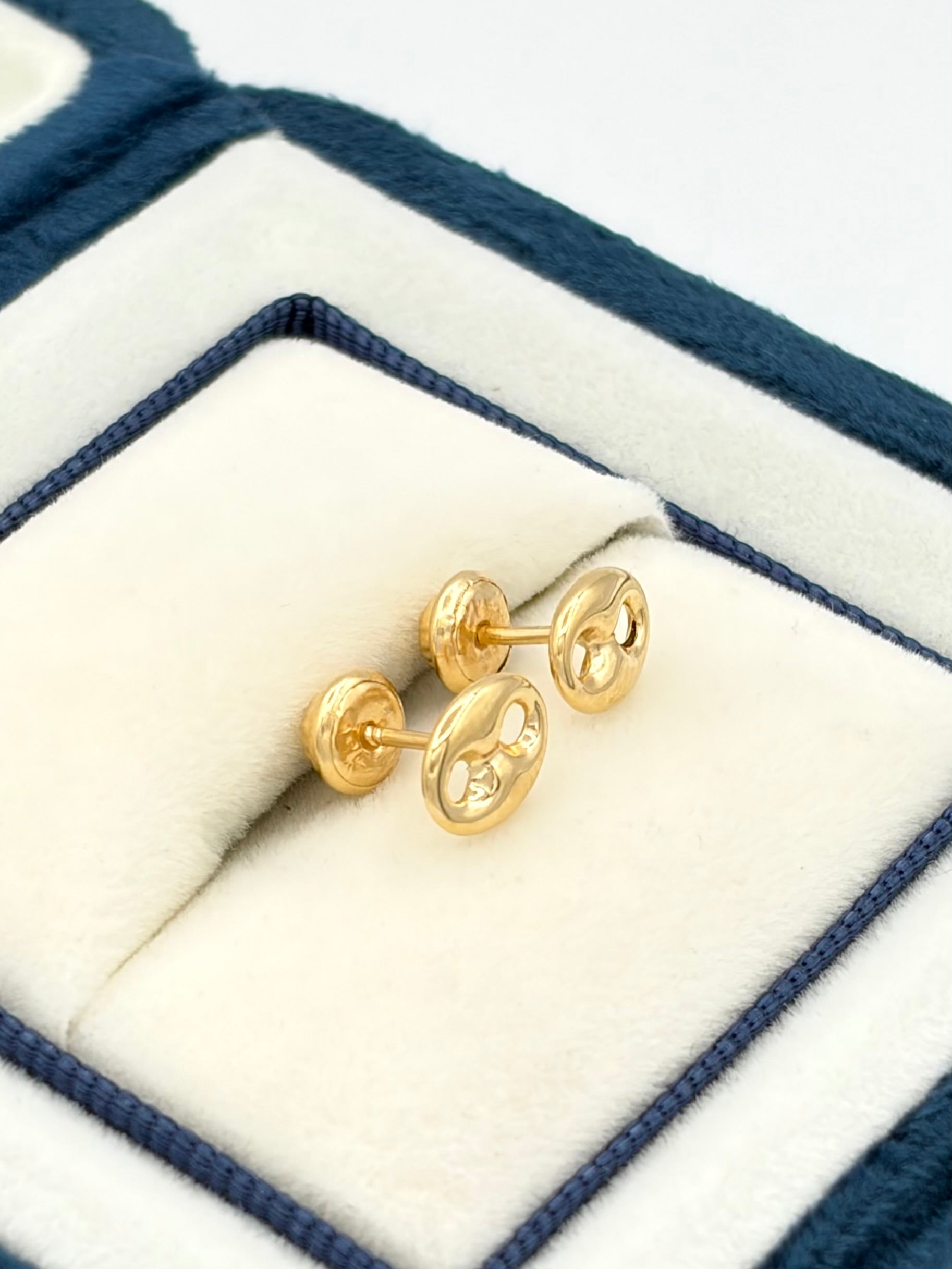 Topos eslabon gc Oro amarillo 18k 0,90 Gr / 7 mm