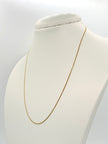 Cadena It Cubana especial Oro amarillo 18k +1 / 1,17 Gr / 1,0 mm / 50 Cm