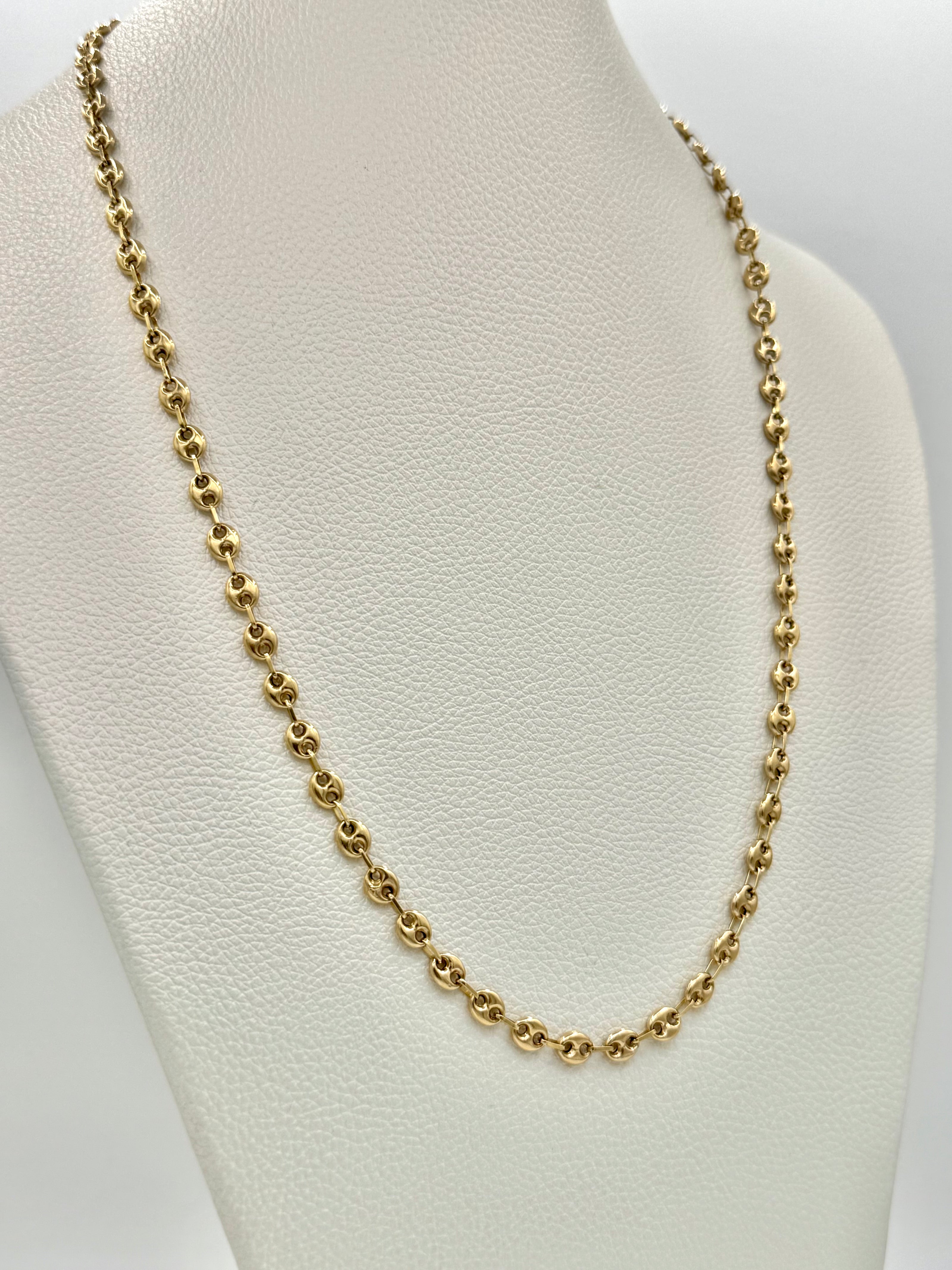 Cadena Gc Oro amarillo 18k 10,52 Gr / 5,0 mm / 60 Cm Broche 0,60