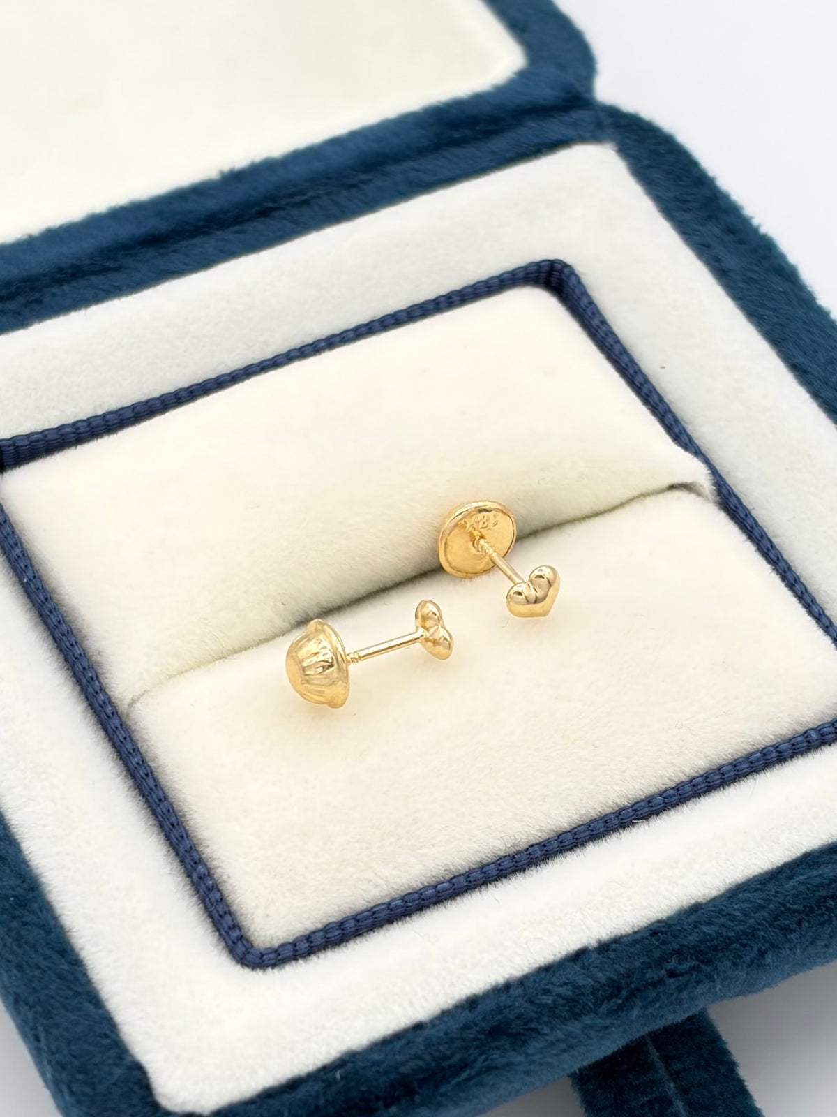 Topos corazon mini Oro amarillo 18k 0,40 Gr / 4 mm