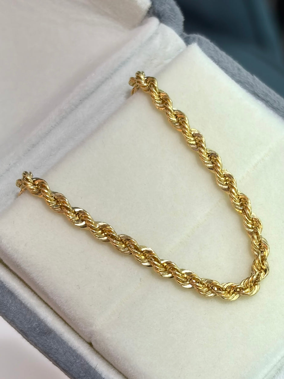 Pulso It lazo Oro amarillo 18k +1 / 3,20 Gr / 3 mm / 19,4 Cm
