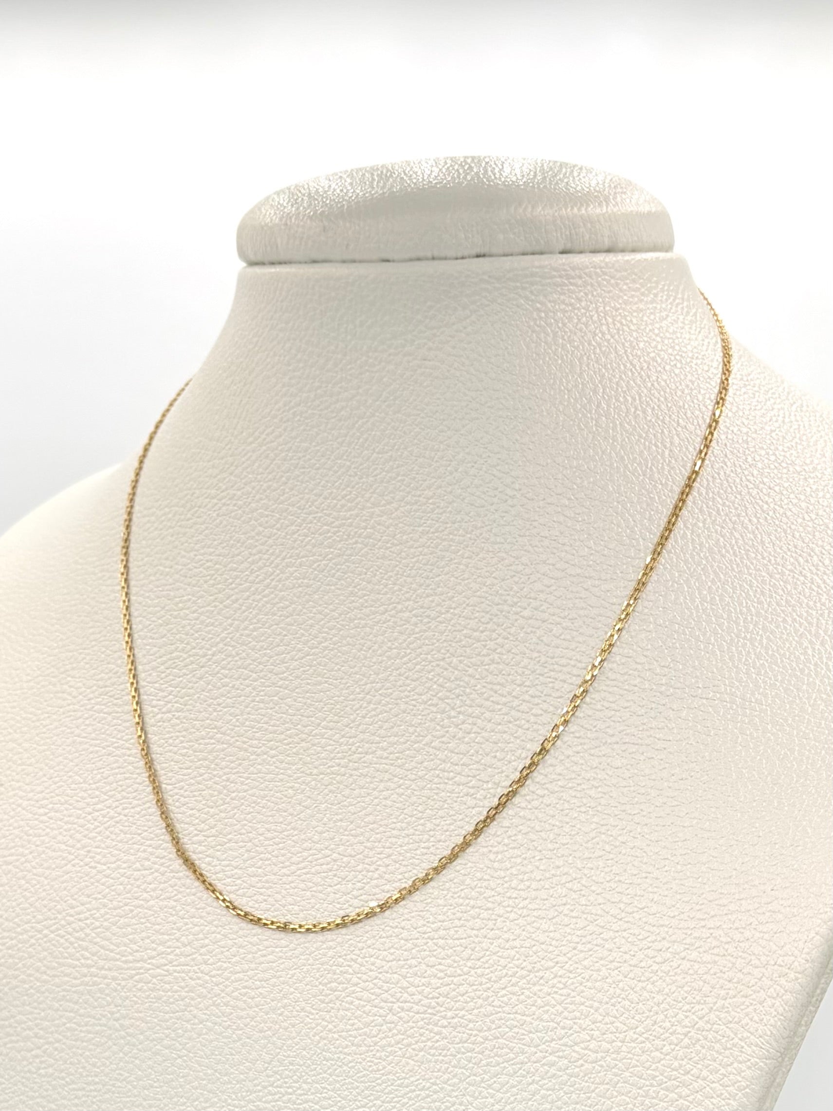 Cadena It china Oro amarillo 18k 2,52 Gr / 2 mm / 50 Cm