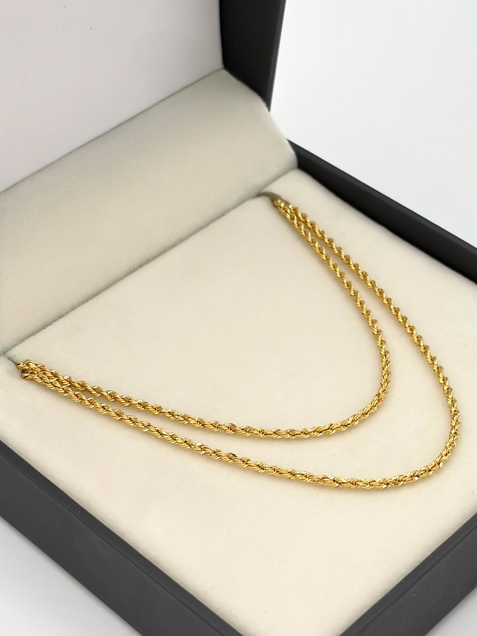 Cadena It lazo Oro amarillo 18k 3 Gr / 2 mm / 60 Cm