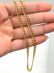 Cadena It Cubana Oro amarillo 18k 4,47 Gr / 2,5 mm / 50 Cm