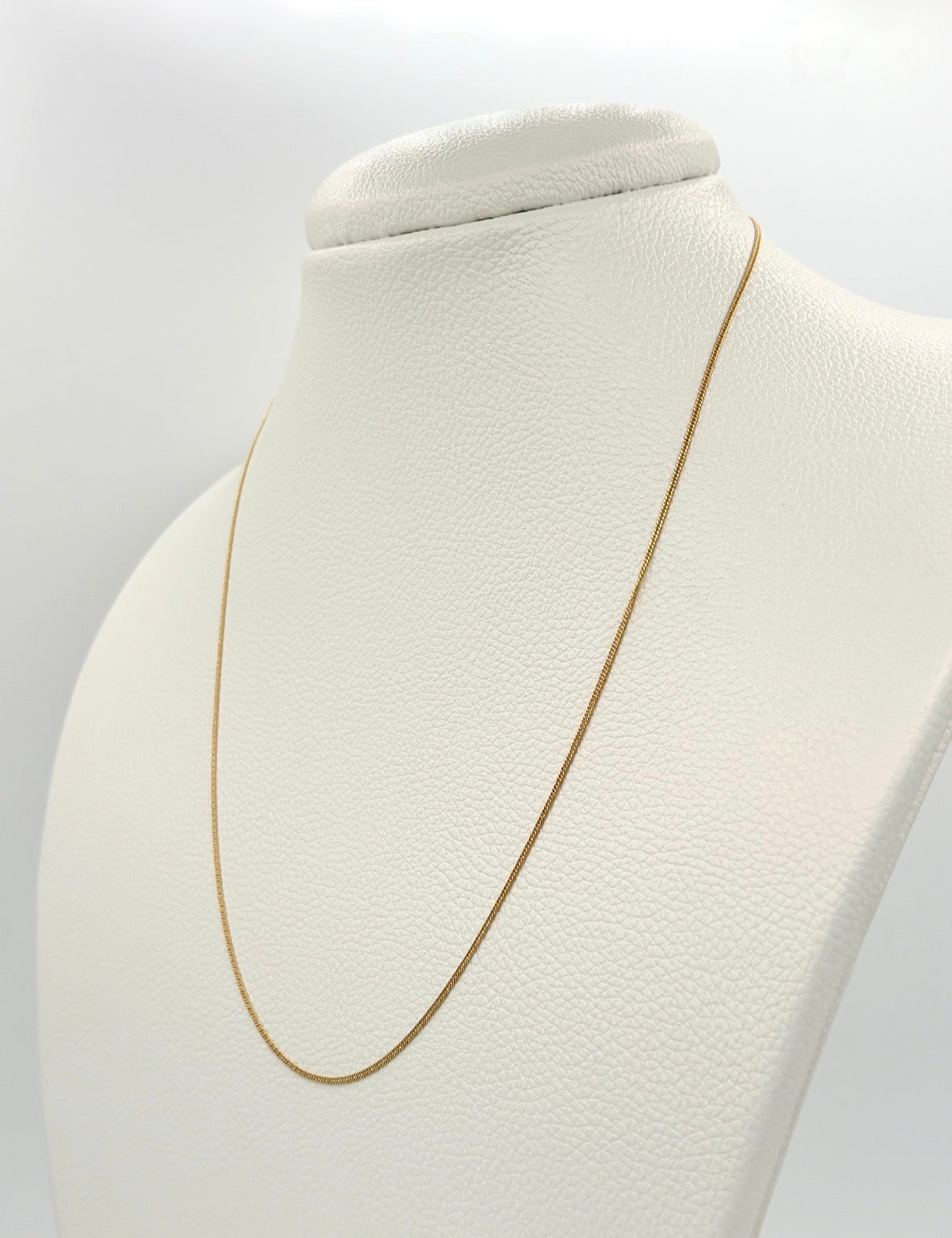 Cadena It Cubana especial  Oro amarillo 18k +1 / 1,20 Gr / 1,1 mm / 50 Cm