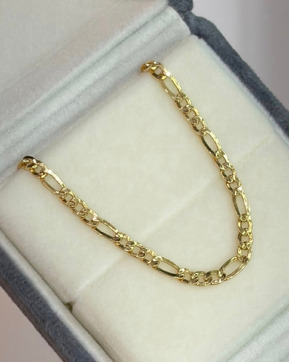 Pulso It 3x1 Oro amarillo 18k +1 / 1,70 Gr / 3 mm / 19,5 Cm