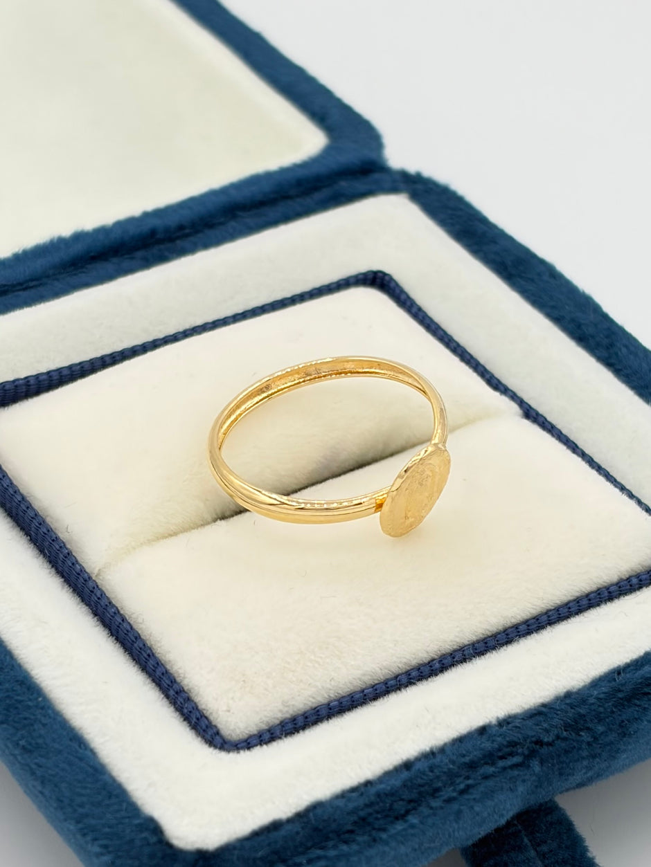 Anillo virgen guadalupe  Oro amarillo 18k / Talla 7 / 0,81 Gr
