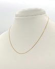 Cadena It china Oro amarillo 18k 1,39 Gr / 1 mm / 40 Cm