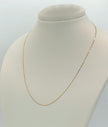 Cadena It Mini cubana Oro amarillo 18k +1 / 2,10 Gr / 1,1 mm / 50 Cm