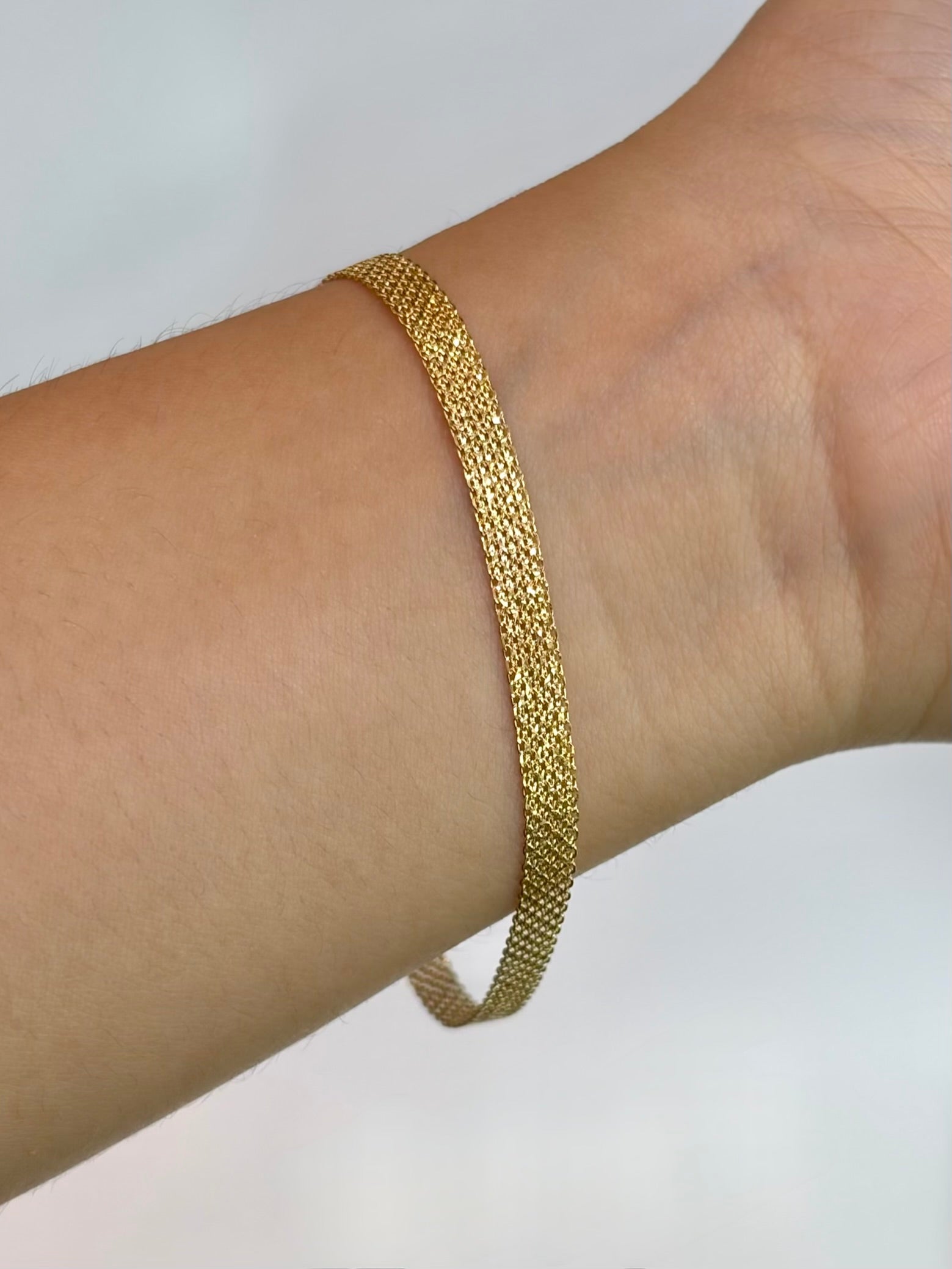 Pulso It chino Oro amarillo 18k +1 / 1,21 Gr / 1,0 mm / 18 Cm
