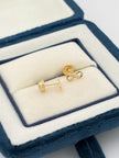 Topos infinito circones Oro amarillo 18k 0,74 Gr / 7 mm