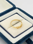Anillo 3 Corazaones  Oro amarillo 18k / Talla 7 / 1,74 Gr