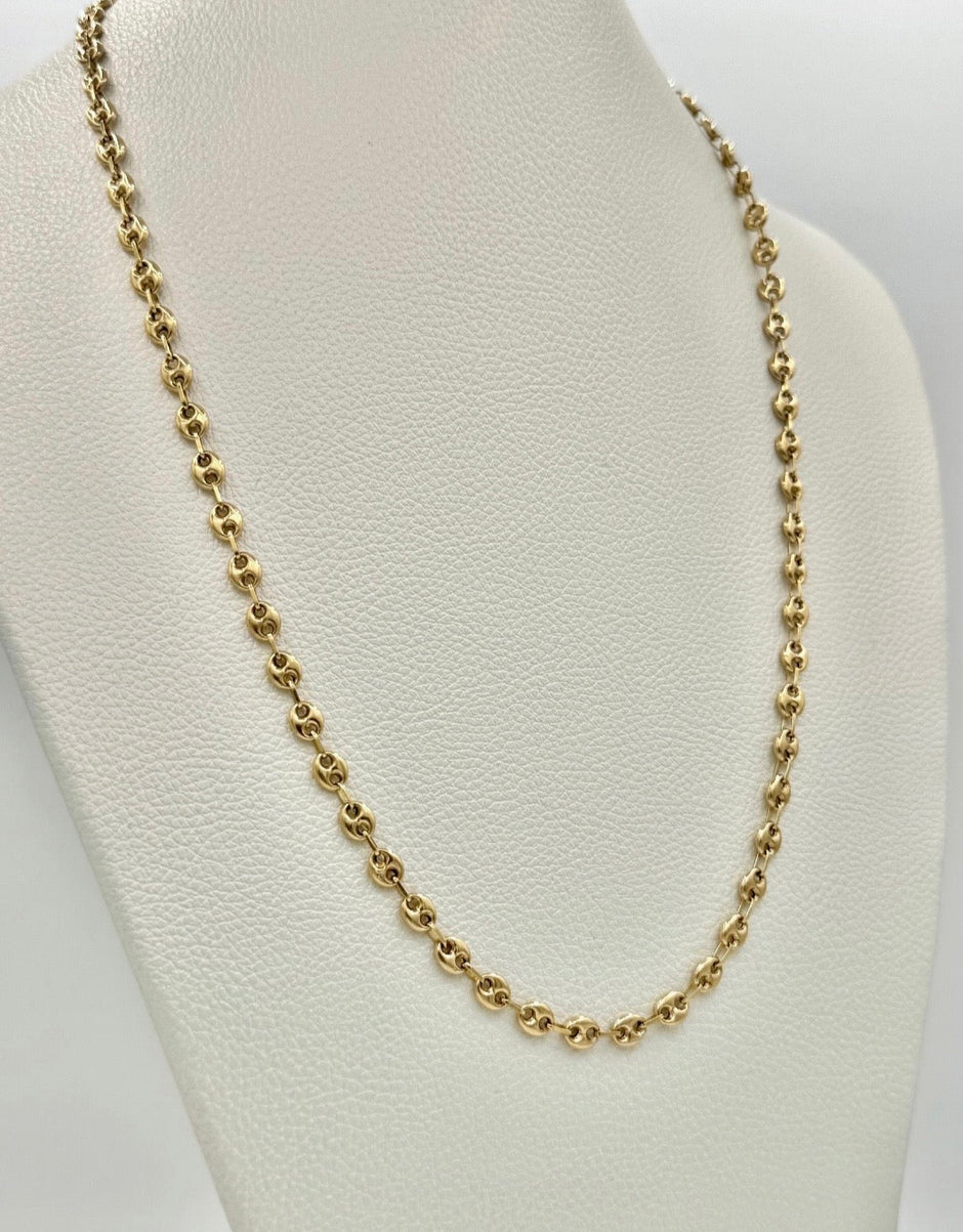 Cadena Gc Oro amarillo 18k 10,52 Gr / 5,0 mm / 60 Cm Broche 0,60