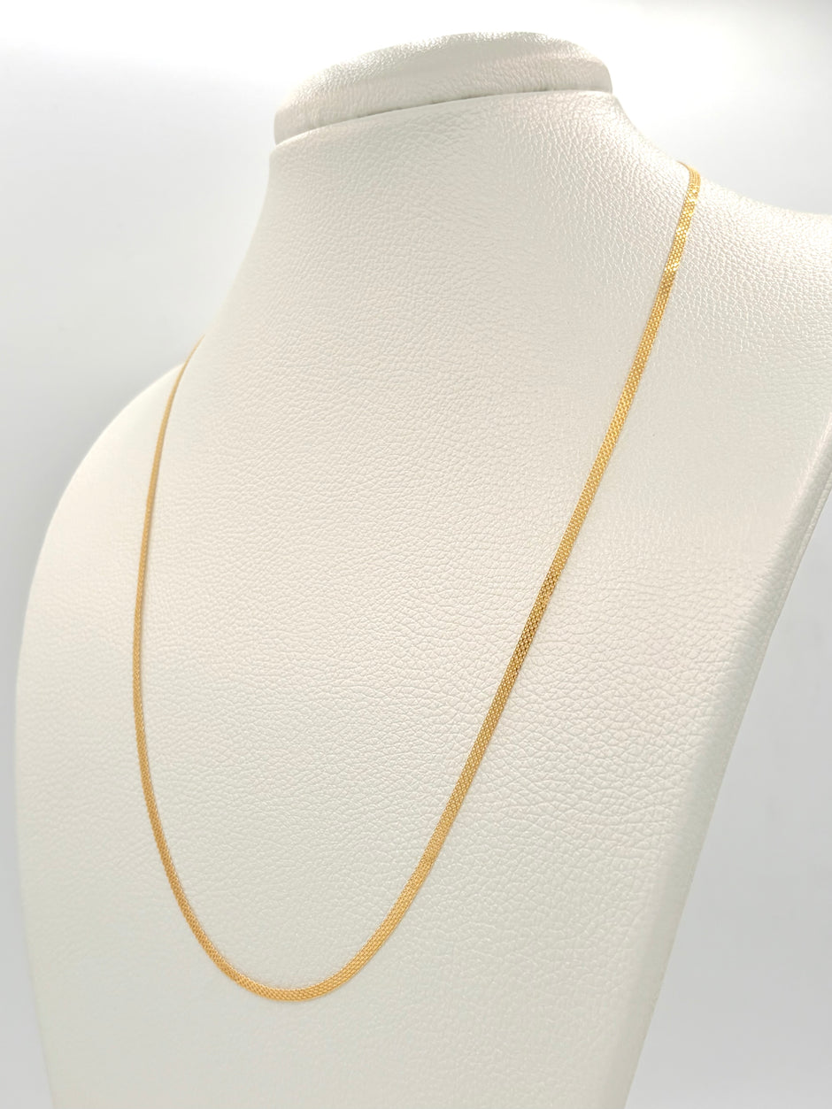 Cadena It China Oro amarillo 18k +1 / 4,46 Gr / 4,0 mm / 60 Cm