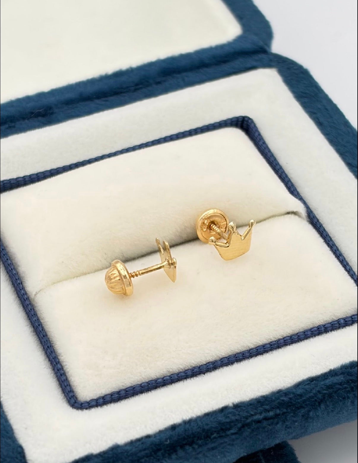Topos Corona lisa  Oro amarillo 18k 0,52 Gr / 7 mm