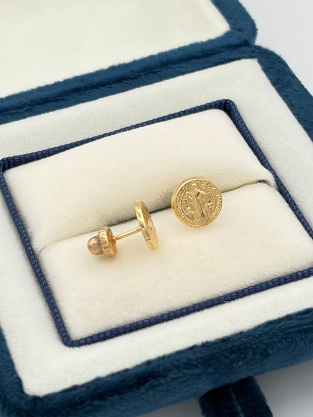 Topos San benito Oro amarillo 18k 1,01 Gr / 8 mm