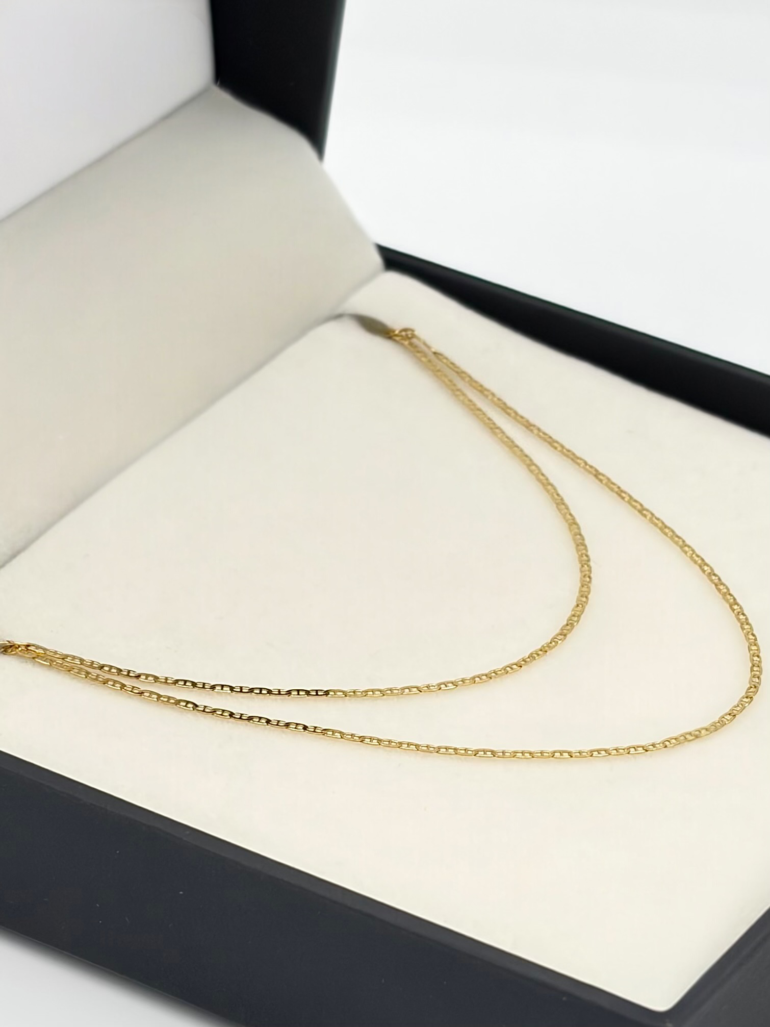 Cadena It plana Oro amarillo 18k 1,65 Gr / 1,1 mm / 60 Cm