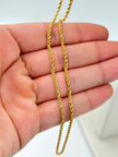 Cadena It lazo Oro amarillo 18k 3 Gr / 2 mm / 60 Cm