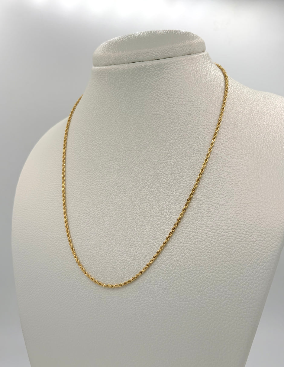 Cadena It lazo Oro amarillo 18k +1 / 3,12 Gr / 2 mm / 50 Cm