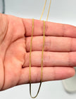 Cadena It Cubana especial  Oro amarillo 18k +1 / 1,20 Gr / 1,1 mm / 50 Cm