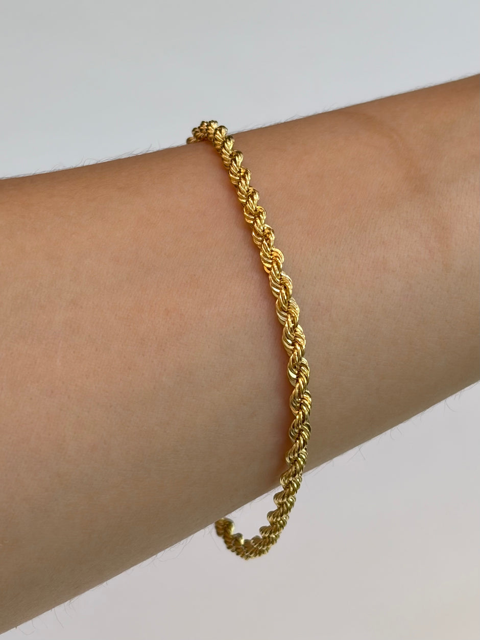 Pulso It lazo Oro amarillo 18k +1 / 3,20 Gr / 3 mm / 19,4 Cm