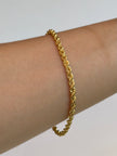 Pulso It lazo Oro amarillo 18k +1 / 3,20 Gr / 3 mm / 19,4 Cm