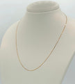 Cadena It mini cubana Oro amarillo 18k 2,37 Gr / 1,0 mm / 50 Cm