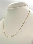 Cadena It Mini cubana Oro amarillo 18k 3,08 Gr / 1,1 mm / 45 Cm