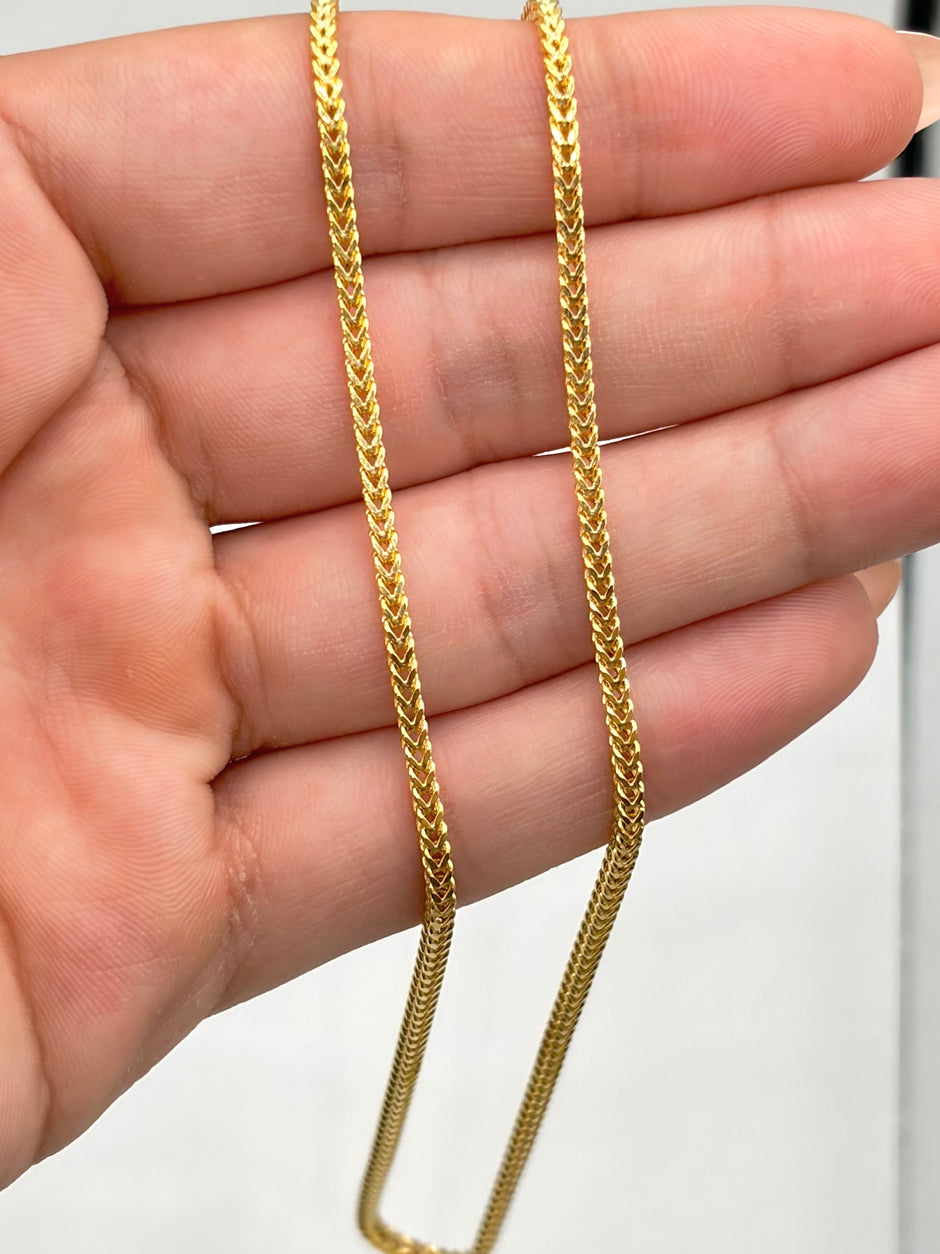 Cadena It franco Oro amarillo 18k +2 / 5,65 Gr / 2 mm / 50 Cm