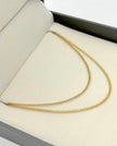 Cadena It China Oro amarillo 18k +1 / 3,10 Gr / 1,0 mm / 60 Cm