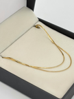 Cadena It espejo Oro amarillo 18k 1,68 Gr / 1 mm / 50 Cm