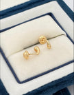 Topos gota Oro amarillo 18k 0,63 Gr / 3 mm